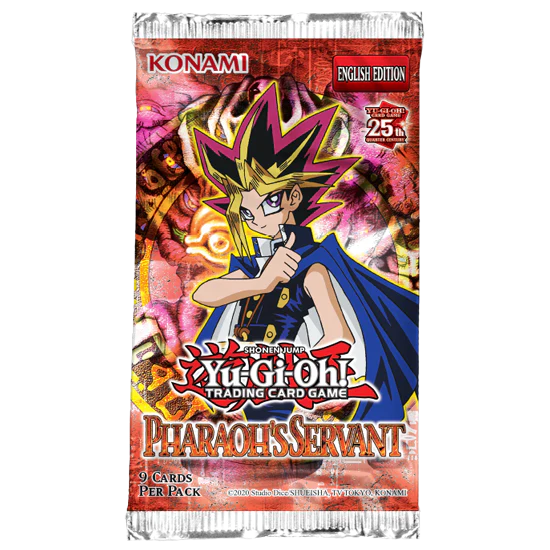 Yu-Gi-Oh! Pharaoh's Servant 25th Anniversary Booster Box (PREORDER) July 14, 2023 - Card Brawlers | Quebec | Canada | Yu-Gi-Oh!