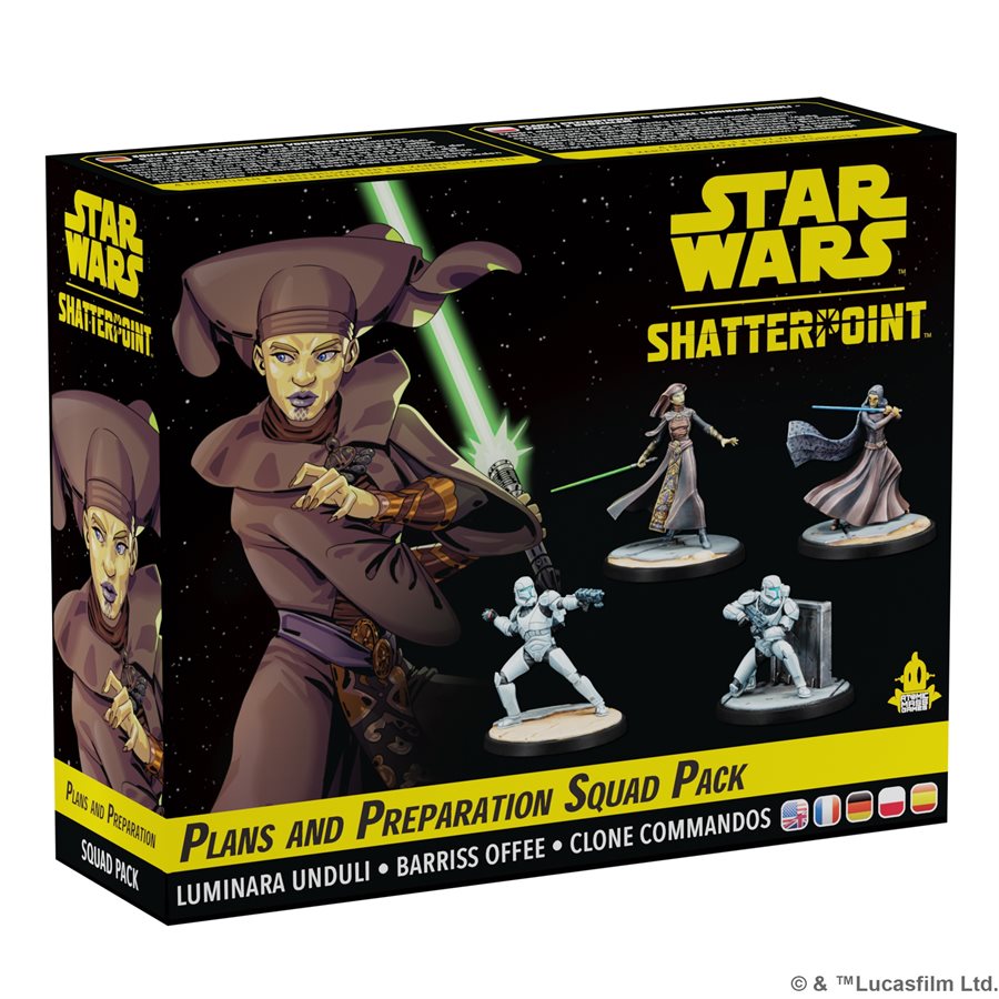 Star Wars: Shatterpoint - Plans and Preparations - General Luminara Unduli Squad (PREORDER) July 7, 2023 - Card Brawlers | Quebec | Canada | Yu-Gi-Oh!