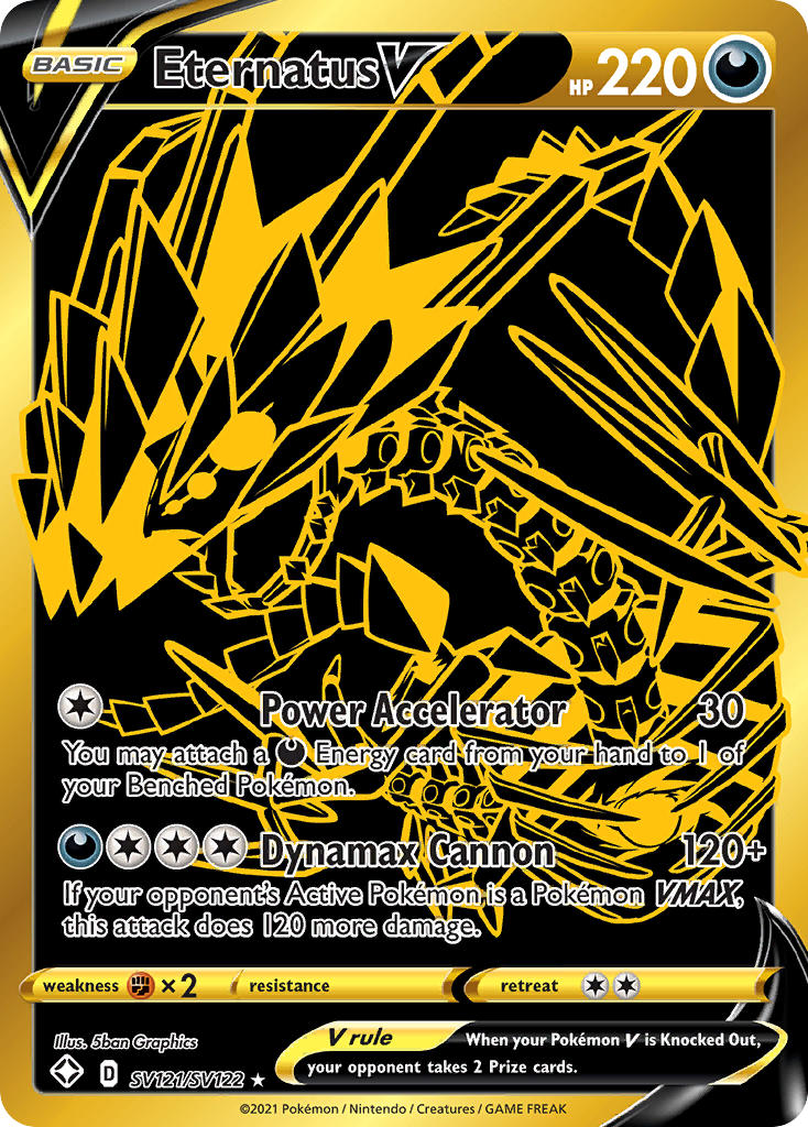 Eternatus V (SV121/SV122) [Sword & Shield: Shining Fates] - Card Brawlers | Quebec | Canada | Yu-Gi-Oh!