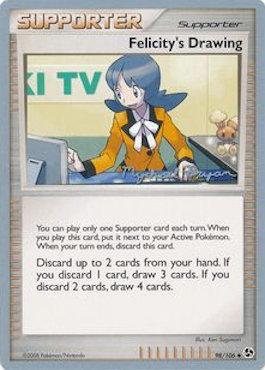 Felicity's Drawing (98/106) (Happy Luck - Mychael Bryan) [World Championships 2010] - Card Brawlers | Quebec | Canada | Yu-Gi-Oh!