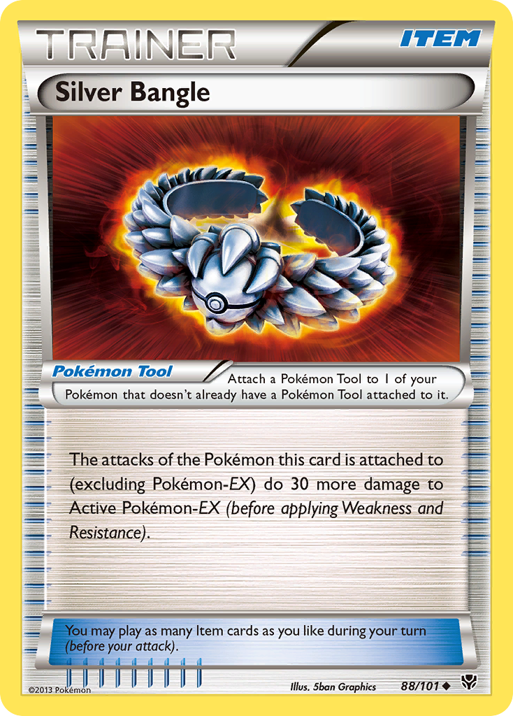 Silver Bangle (88/101) [Black & White: Plasma Blast] - Card Brawlers | Quebec | Canada | Yu-Gi-Oh!