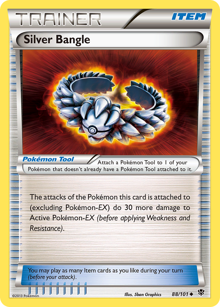 Silver Bangle (88/101) [Black & White: Plasma Blast] - Card Brawlers | Quebec | Canada | Yu-Gi-Oh!