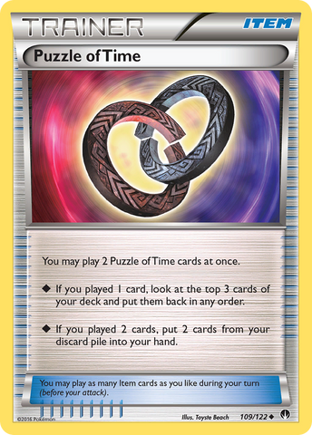 Puzzle of Time (109/122) [XY: BREAKpoint] - Card Brawlers | Quebec | Canada | Yu-Gi-Oh!