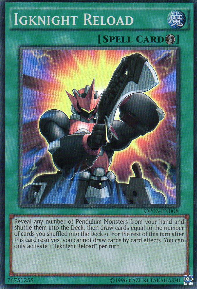 Igknight Reload [OP03-EN008] Super Rare - Yu-Gi-Oh! - Card Brawlers | Quebec | Canada |