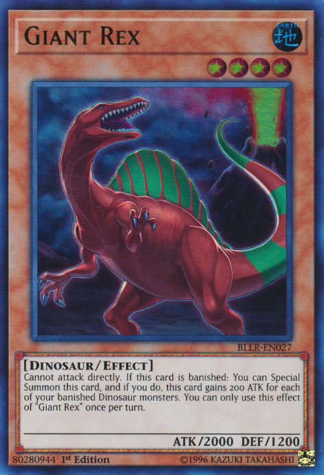 Giant Rex [BLLR-EN027] Ultra Rare - Yu-Gi-Oh! - Card Brawlers | Quebec | Canada |