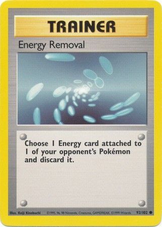 Energy Removal (92/102) [Base Set Unlimited] - Card Brawlers | Quebec | Canada | Yu-Gi-Oh!