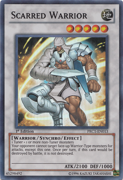Scarred Warrior [PRC1-EN013] Super Rare - Card Brawlers | Quebec | Canada | Yu-Gi-Oh!
