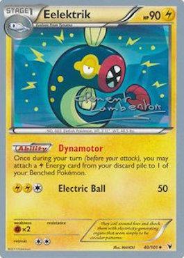 Eelektrik (40/101) (Anguille Sous Roche - Clement Lamberton) [World Championships 2013] - Card Brawlers | Quebec | Canada | Yu-Gi-Oh!
