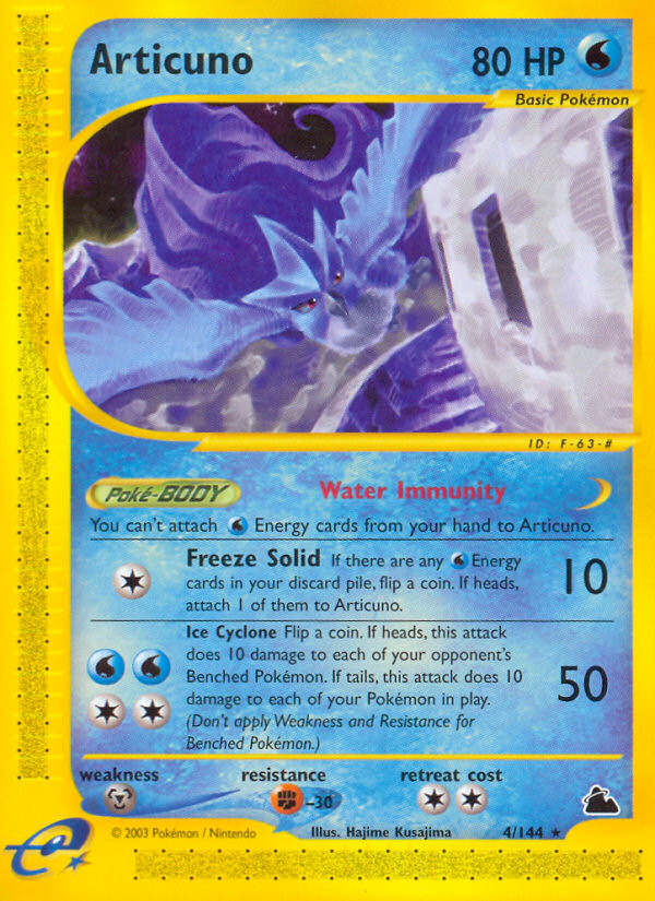 Articuno (4/144) [Skyridge] - Card Brawlers | Quebec | Canada | Yu-Gi-Oh!