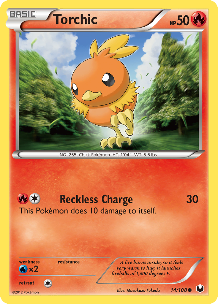 Torchic (14/108) [Black & White: Dark Explorers] - Card Brawlers | Quebec | Canada | Yu-Gi-Oh!