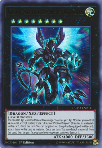 Galaxy-Eyes Full Armor Photon Dragon [DUPO-EN063] Ultra Rare - Card Brawlers | Quebec | Canada | Yu-Gi-Oh!