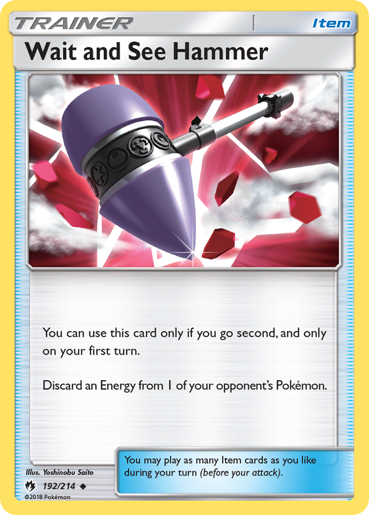 Wait and See Hammer (192/214) [Sun & Moon: Lost Thunder] - Card Brawlers | Quebec | Canada | Yu-Gi-Oh!