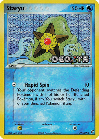 Staryu (77/107) (Stamped) [EX: Deoxys] - Card Brawlers | Quebec | Canada | Yu-Gi-Oh!