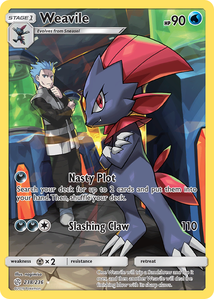 Weavile (238/236) [Sun & Moon: Cosmic Eclipse] - Card Brawlers | Quebec | Canada | Yu-Gi-Oh!