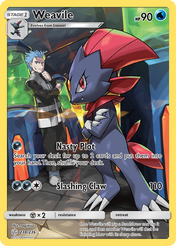 Weavile (238/236) [Sun & Moon: Cosmic Eclipse] - Card Brawlers | Quebec | Canada | Yu-Gi-Oh!