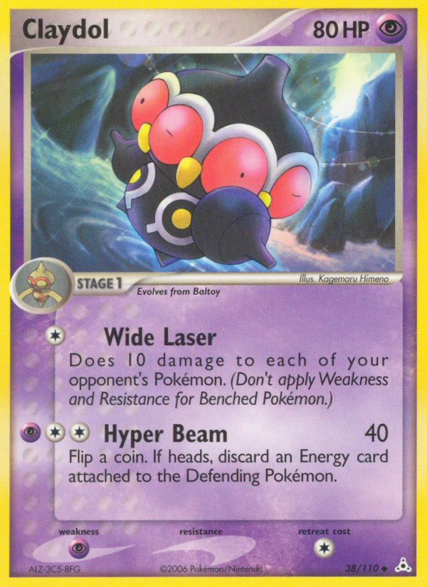 Claydol (38/110) [EX: Holon Phantoms] - Card Brawlers | Quebec | Canada | Yu-Gi-Oh!
