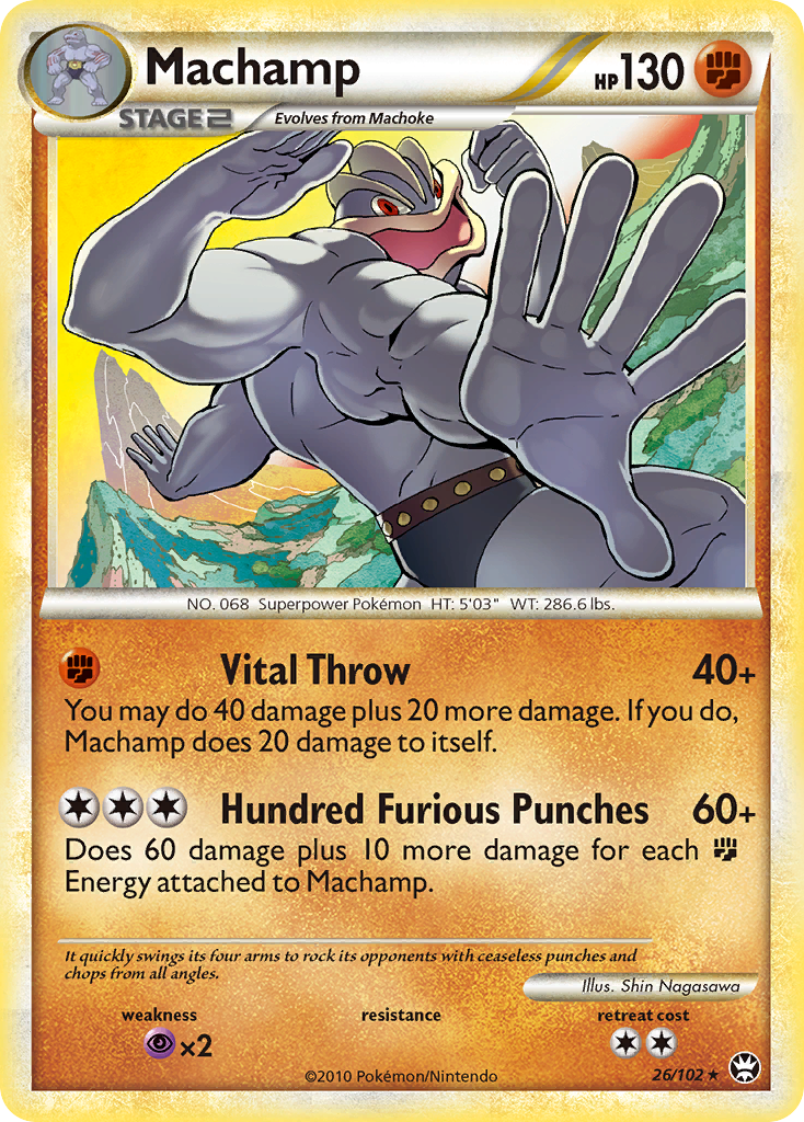 Machamp (26/102) [HeartGold & SoulSilver: Triumphant] - Card Brawlers | Quebec | Canada | Yu-Gi-Oh!