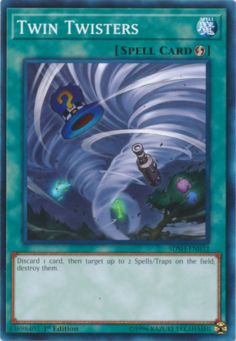 Twin Twisters [SDSH-EN032] Common - Card Brawlers | Quebec | Canada | Yu-Gi-Oh!