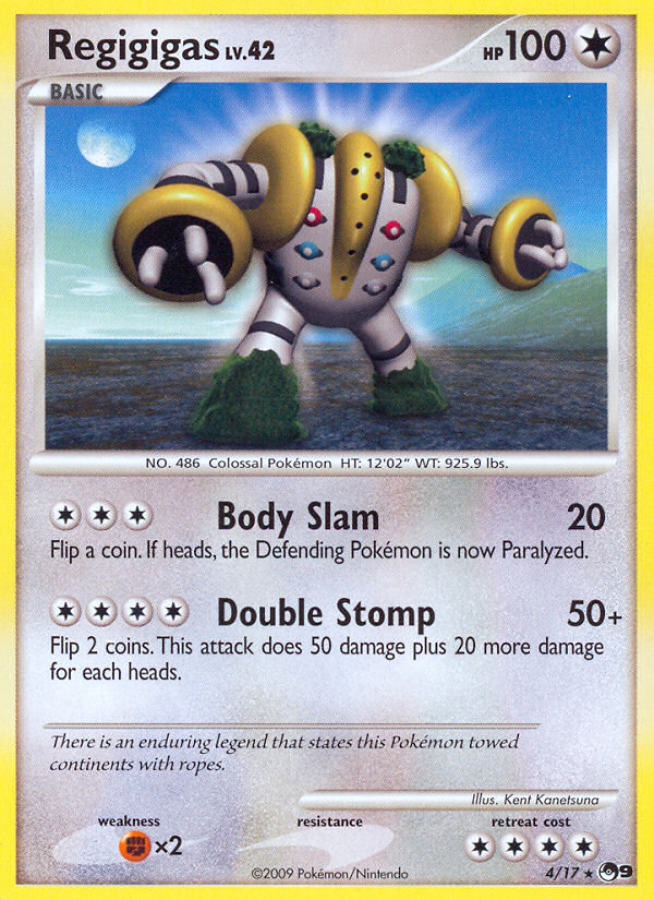 Regigigas (4/17) [POP Series 9] - Card Brawlers | Quebec | Canada | Yu-Gi-Oh!