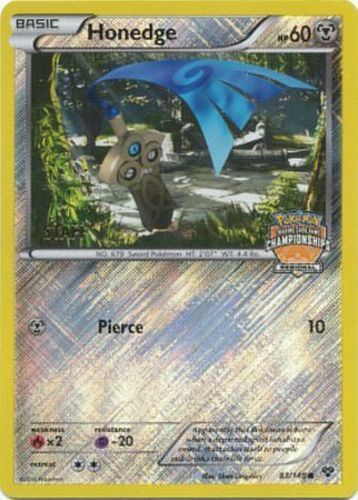 Honedge (83/146) (Regional Championship Promo) (Staff) [XY: Base Set] - Card Brawlers | Quebec | Canada | Yu-Gi-Oh!