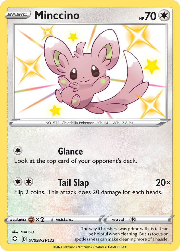Minccino (SV093/SV122) [Sword & Shield: Shining Fates] - Card Brawlers | Quebec | Canada | Yu-Gi-Oh!