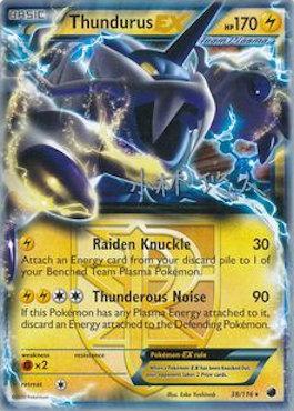 Thundurus EX (38/116) (Plasma Power - Haruto Kobayashi) [World Championships 2014] - Card Brawlers | Quebec | Canada | Yu-Gi-Oh!