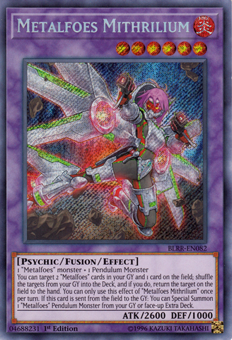 Metalfoes Mithrilium [BLRR-EN082] Secret Rare - Yu-Gi-Oh! - Card Brawlers | Quebec | Canada |