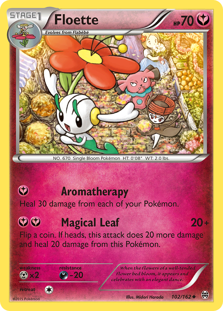 Floette (102/162) [XY: BREAKthrough] - Card Brawlers | Quebec | Canada | Yu-Gi-Oh!