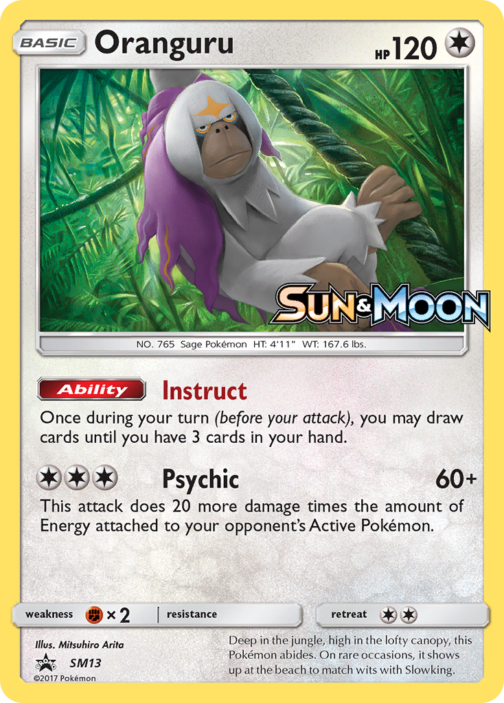 Oranguru (SM13) [Sun & Moon: Black Star Promos] - Card Brawlers | Quebec | Canada | Yu-Gi-Oh!