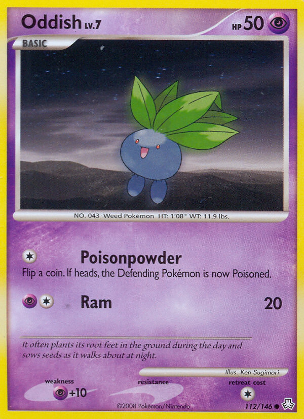 Oddish (112/146) [Diamond & Pearl: Legends Awakened] - Card Brawlers | Quebec | Canada | Yu-Gi-Oh!