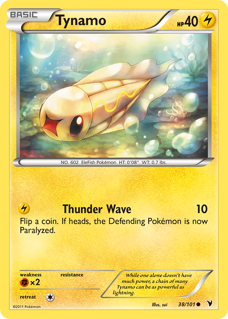 Tynamo (38/101) [Black & White: Noble Victories] - Card Brawlers | Quebec | Canada | Yu-Gi-Oh!