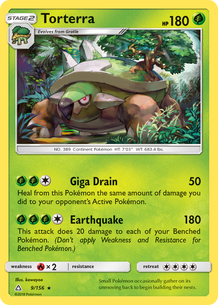 Torterra (9/156) [Sun & Moon: Ultra Prism] - Card Brawlers | Quebec | Canada | Yu-Gi-Oh!