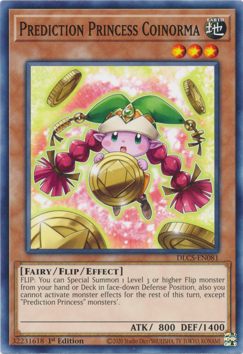 Prediction Princess Coinorma [DLCS-EN081] Common - Card Brawlers | Quebec | Canada | Yu-Gi-Oh!