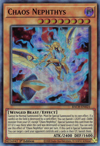 Chaos Nephthys [BACH-EN025] Ultra Rare - Card Brawlers | Quebec | Canada | Yu-Gi-Oh!