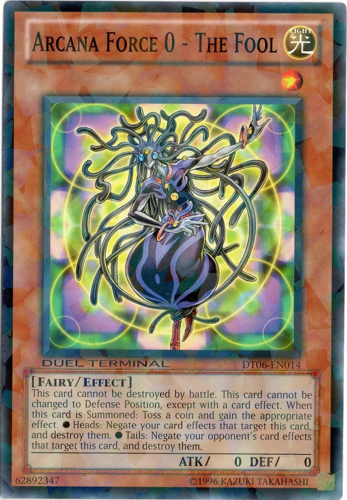 Arcana Force 0 - The Fool [DT06-EN014] Common - Yu-Gi-Oh! - Card Brawlers | Quebec | Canada |