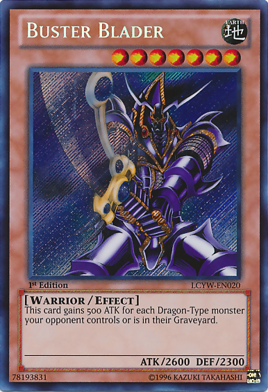 Yugioh - Buster Blader - 1st Edition Card