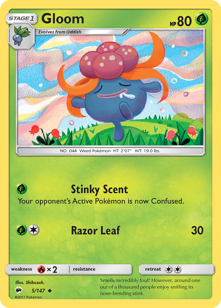 Gloom (5/147) [Sun & Moon: Burning Shadows] - Card Brawlers | Quebec | Canada | Yu-Gi-Oh!