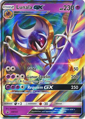 Lunala GX (SM103) (Jumbo Card) [Sun & Moon: Black Star Promos] - Card Brawlers | Quebec | Canada | Yu-Gi-Oh!