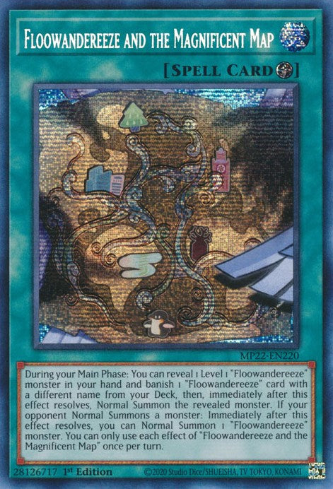 Floowandereeze and the Magnificent Map [MP22-EN220] Prismatic Secret Rare - Card Brawlers | Quebec | Canada | Yu-Gi-Oh!