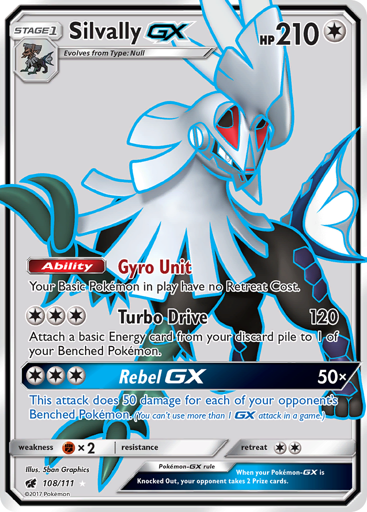 Silvally GX (108/111) [Sun & Moon: Crimson Invasion] - Card Brawlers | Quebec | Canada | Yu-Gi-Oh!