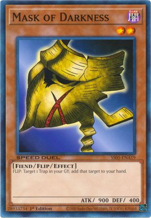 Mask of Darkness [SS05-ENA19] Common - Card Brawlers | Quebec | Canada | Yu-Gi-Oh!