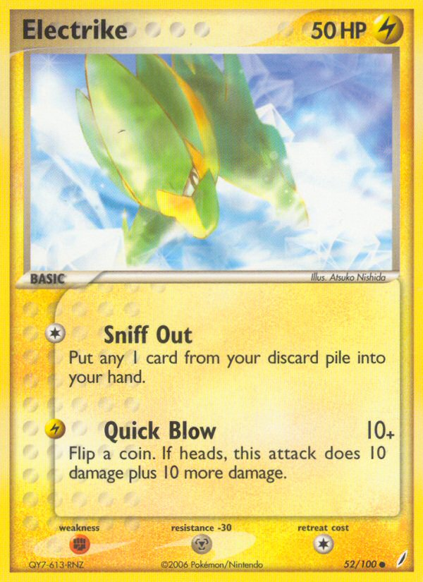 Electrike (52/100) [EX: Crystal Guardians] - Card Brawlers | Quebec | Canada | Yu-Gi-Oh!