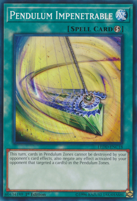 Pendulum Impenetrable [LEDD-ENC18] Common - Yu-Gi-Oh! - Card Brawlers | Quebec | Canada |