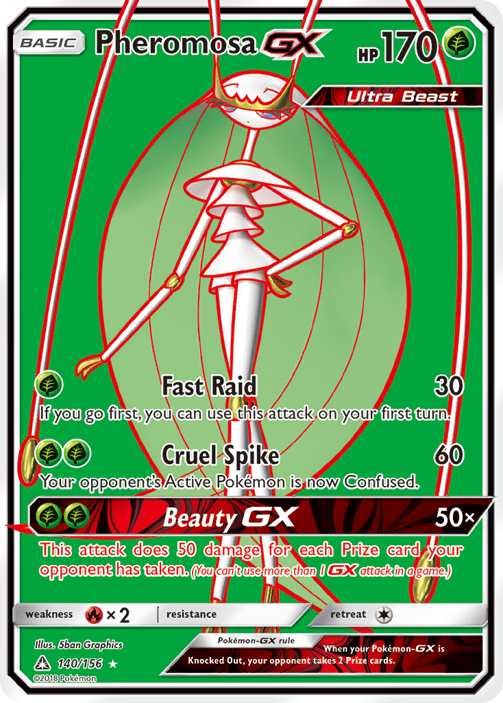Pheromosa GX (140/156) [Sun & Moon: Ultra Prism] - Card Brawlers | Quebec | Canada | Yu-Gi-Oh!