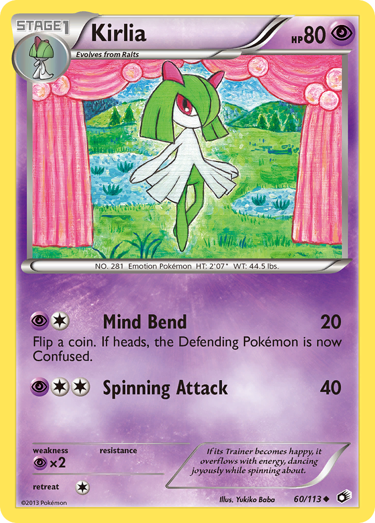 Kirlia (60/113) [Black & White: Legendary Treasures] - Card Brawlers | Quebec | Canada | Yu-Gi-Oh!
