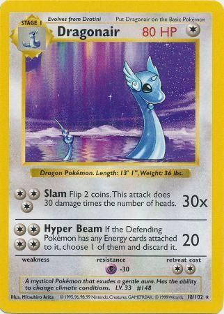 Dragonair (18/102) [Base Set Shadowless Unlimited] - Card Brawlers | Quebec | Canada | Yu-Gi-Oh!