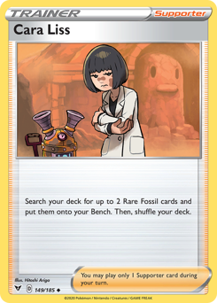 Cara Liss (149/185) [Sword & Shield: Vivid Voltage] - Card Brawlers | Quebec | Canada | Yu-Gi-Oh!