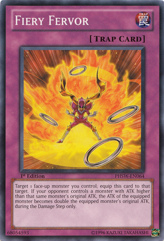 Fiery Fervor [PHSW-EN064] Common - Card Brawlers | Quebec | Canada | Yu-Gi-Oh!