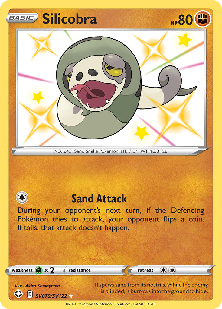 Silicobra (SV070/SV122) [Sword & Shield: Shining Fates] - Card Brawlers | Quebec | Canada | Yu-Gi-Oh!