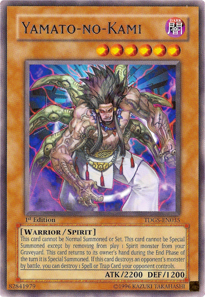 Yamato-no-Kami [TDGS-EN035] Rare - Card Brawlers | Quebec | Canada | Yu-Gi-Oh!